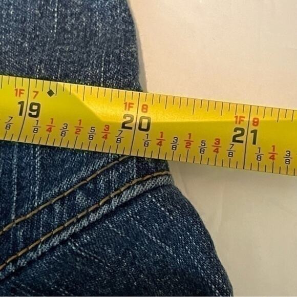 Isabel Beaded Sequined Boho Hippie Festival Blue Jean Jacket Size M - Picture 10 of 11